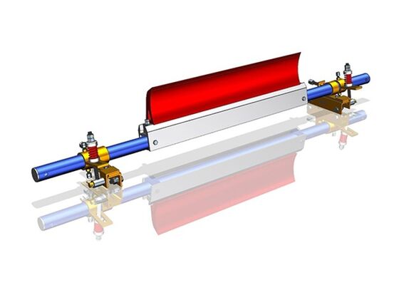 Mining Conveyor Belt Scraper Flexible PU Blade Long Service Life Industrial Design