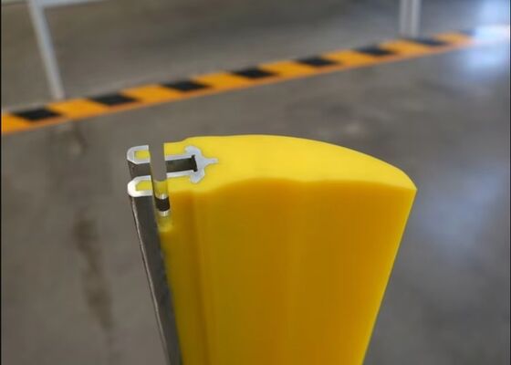 Polyurethane Conveyor Cleaning System Adjustable Tension Aggregate Conveyor Use