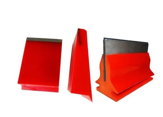 Polyurethane Conveyor Belt Cleaner Blue Blade Efficient Carryback Removal System