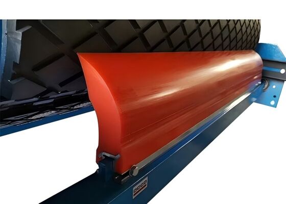 Conveyor Belt Cleaning System PU Scraper Corrosion Resistant Industrial Conveyor Cleaner