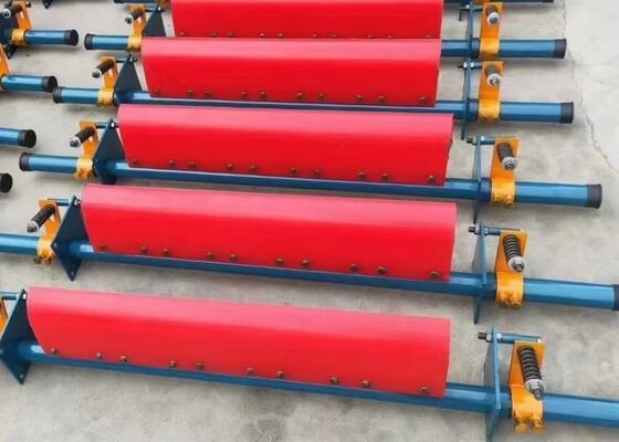 Conveyor Belt Cleaning System PU Scraper Corrosion Resistant Industrial Conveyor Cleaner