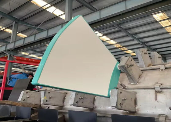 Industrial Ceramic Filter Plate Alumina Base 1 to 10 Micron Pore Chemical Filtration System