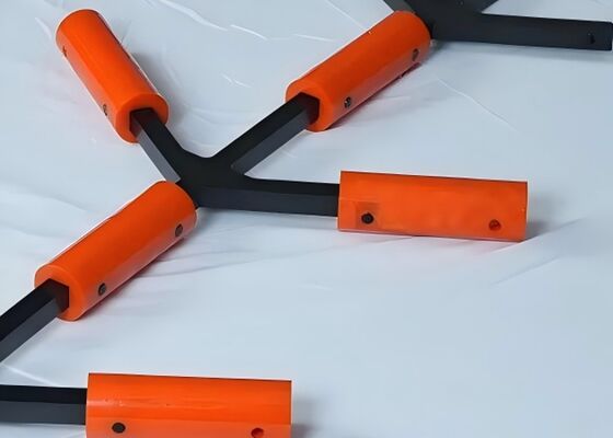 Flip Flow Screen Declogging Rods with Superior Wear Resistance
