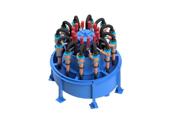 Anti Corrosion PU Lined Hydrocyclone for Acidic Slurry Processing in Copper Mining