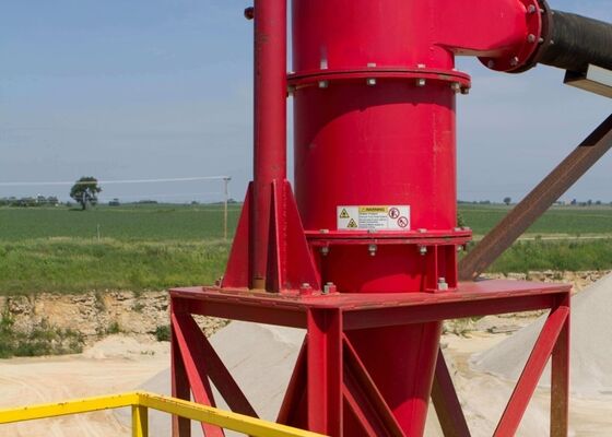 Mining Hydrocyclone Separator 250mm PU Cyclone For Iron Ore Grinding Classification Plant