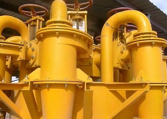 High Efficiency Mining Hydrocyclone Separator with Wear Resistant PU Liner and 30-100μm Cut Size