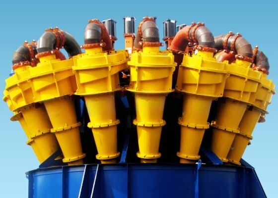 Rubber Ceramic Hydrocyclone Separator Mining Cyclone For Slurry Concentration System