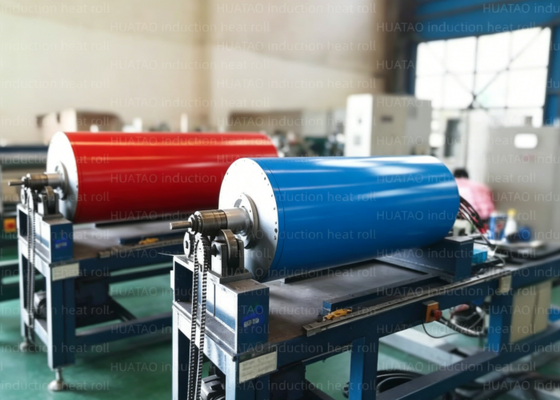 Hard Chromium Plating Induction Heating Roller Electromagnetic Heating Teflok Spray Ceramic Or Tungsten Carbide
