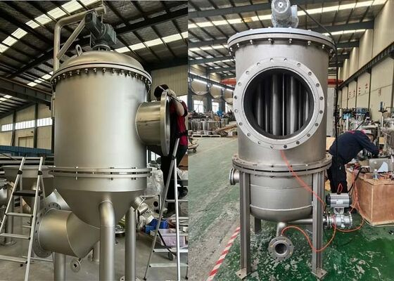 Self Cleaning Backwashing Filters for Water Treatment