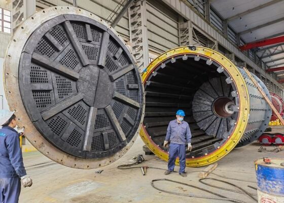 High Abrasion Resistant Ball Mill Rubber Liners with Heat Treated Surface for Long Working Life