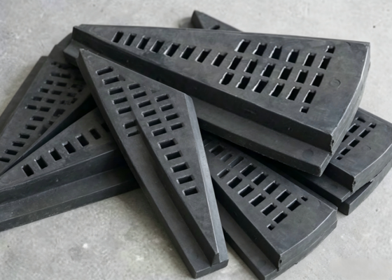 Rubber Mill Liners for Ball Mills with Reduced Noise and Vibration High Abrasion Resistant and Long Working Life