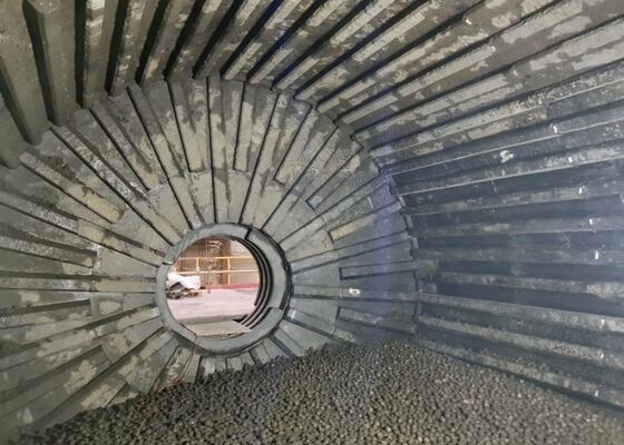 High Abrasion Resistant Rubber Liners for Ball Mill with Long Working Life and Heat Treated Surface