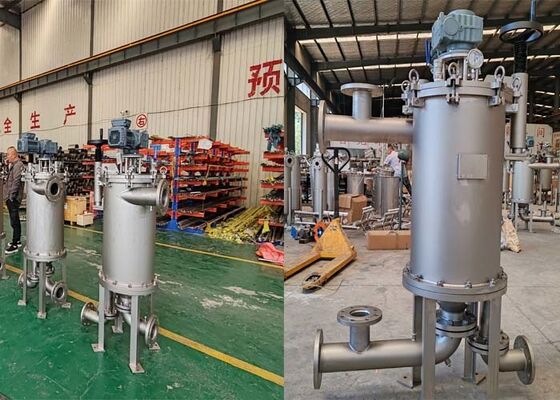 External Scraper Automatic Self-Cleaning Filter Strainer