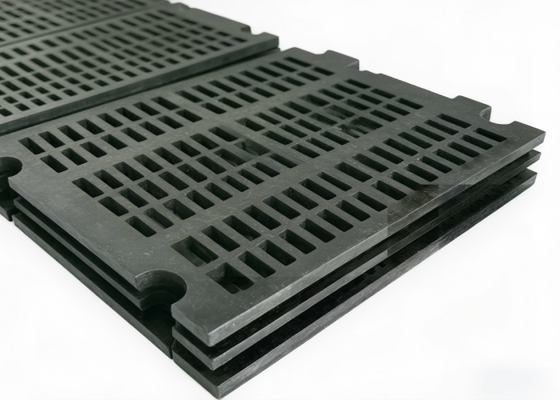Wear Resistant Rubber Screen Mesh for Vibrating Screen Equipment