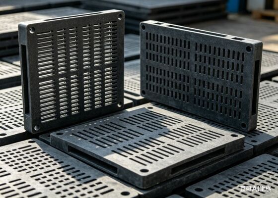 Heavy Impact Rubber Screen Deck for Mining Applications
