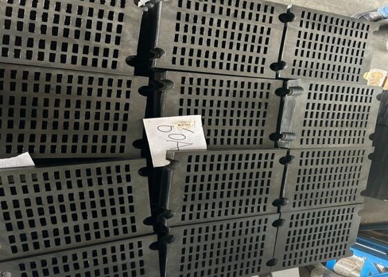 Corrosion Resistant Rubber Screen Plate for Mineral Separation