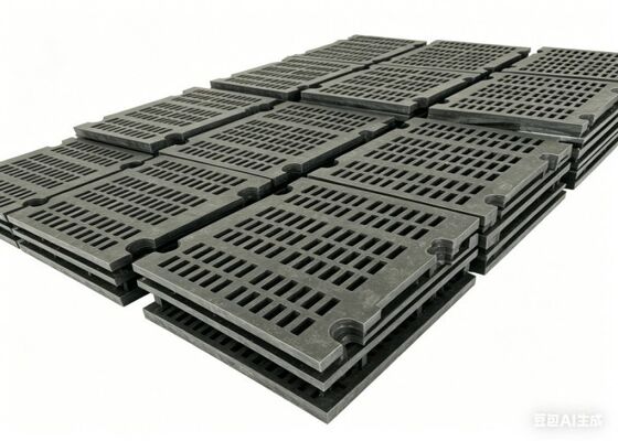 Cost Effective Mining Rubber Screen Panel with Custom Aperture