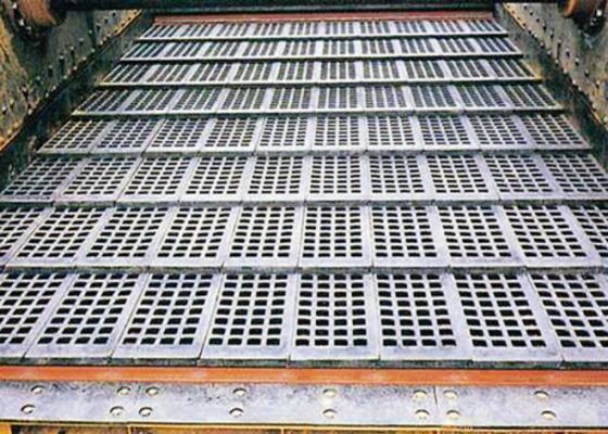 Impact Resistant Rubber Screening Media for Crusher Plants