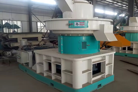 Hydraulic Solid Biofuel Machine for Wood Shavings Recycling