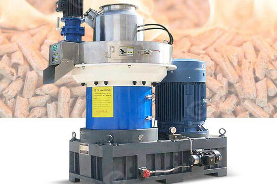 Low Energy Biomass Briquette Machine 22 kWh per Ton