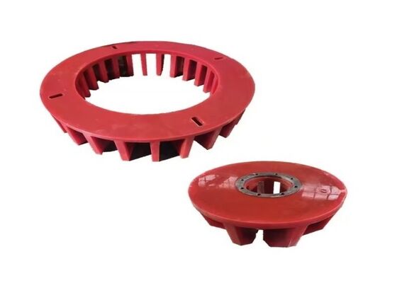 Custom Engineered Polyurethane Flotation Rotor Stator Manufacturer