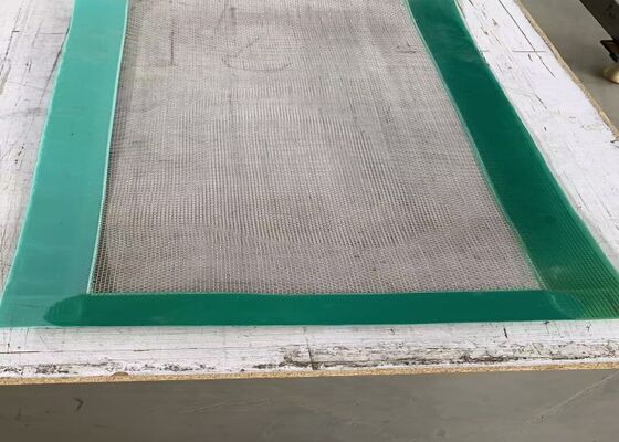 High-Temp Folded Edge Screen 304 Stainless Steel >80°C for Chemical Processing