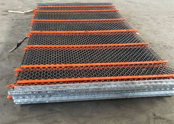 Self Cleaning Quarry Screen Mesh for Sand and Gravel Plants