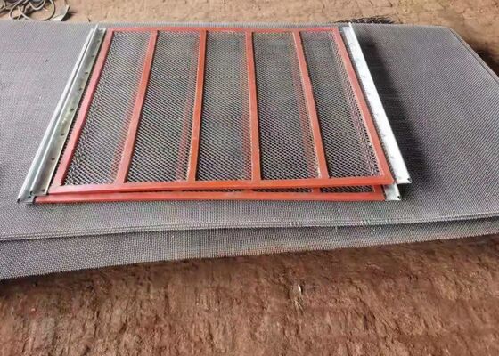 Self Cleaning Quarry Screen Mesh for Sand and Gravel Plants