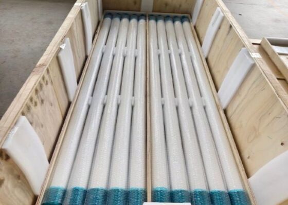 Thermal Shock Resistant Quartz Ceramic Roller for Flat Glass Tempering Lehrs