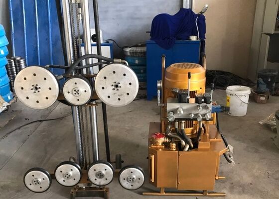 Stable And Powerful Output Hydraulic Wire Saw For Water Proof And Consistant Working