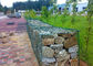 Stainless Steel Pvc Coated Gabion Box , Pvc Coated Gabion Baskets For Protection Projects