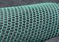 HDPE  2D Drainage Geonet Geosynthetics Material With Good Flexibility Black and Green Color 50m / Roll