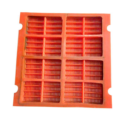 Dewatering Screen Mat Modular PU Panel with Polyurethane Material 305mmx305mm Dimension and 0.125mm Aperture