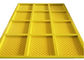 Customized Tensioned Polyurethane Vibrating Screen Mesh For Steel Plants