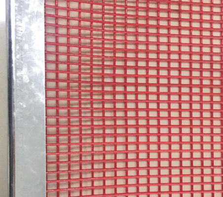 Tensioned Polyurethane Screen Mesh with High Tensile Strength and Outstanding Wear Resistance for Stone Screening