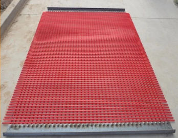 Steel Wire Rope Core Polyurethane Mesh Self Cleaning Polyurethane Screen