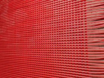 Steel Wire Rope Core Polyurethane Mesh Self Cleaning Polyurethane Screen