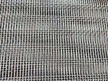 Poly Ripple Rectangular Shape Aperture Vibrating Screen Wire Mesh