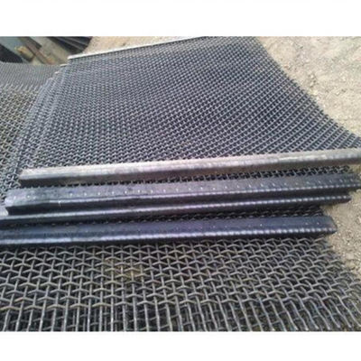 High Manganese 65Mn Vibrating Screen Mesh with Abrasion and Wear Resistance for Mining in Various Weaving Types