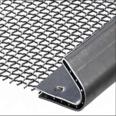 65MN Stainless Steel Mine Sieving Mesh Vibrating Screen Mesh with 2mm-100mm Aperture and High Tensile Strength for Quarry