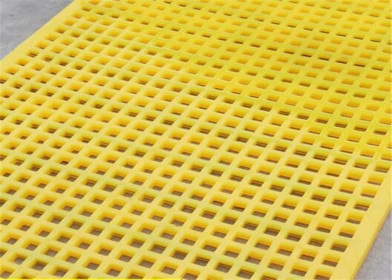 Wear-Resistant Polyurethane Tension Screen Panel with 5-50mm Aperture for Mining Equipment and Multiple Connection Types