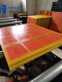 Modular 305mm Dewatering Urethane Screen Panels For Sand