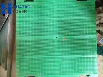 MDI and TDI 0.1mm Aperture PU Dewatering Screen Panel for sand dewatering