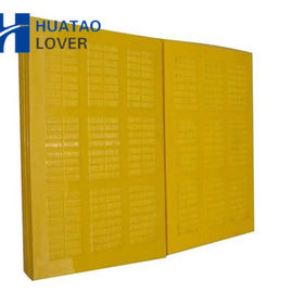 305mm Modular Dewatering Vibrating Screen PU Panel for sand and gravel