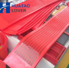 Polyurethane flip flow vibrating screens panel Abrasion Resistance