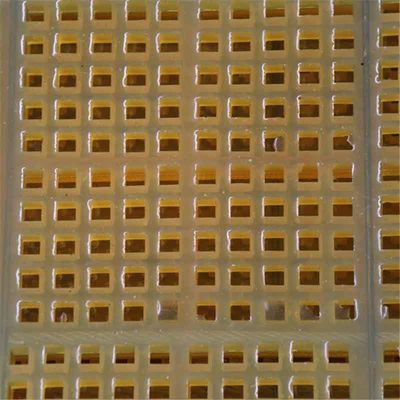 Wear-Resistant Polyurethane Screen Panels with Self-Cleaning Apertures and High Tensile Strength Steel Frame