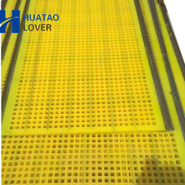 Customized Tensioned Polyurethane Screen Panels For Steel Plants