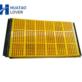 Modular Tensioned Polyurethane Screen Panels Crusher Vibrating For Mining Industry