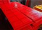 0.125mm aperture Polyurethane dewatering vibrating screen panel with red color