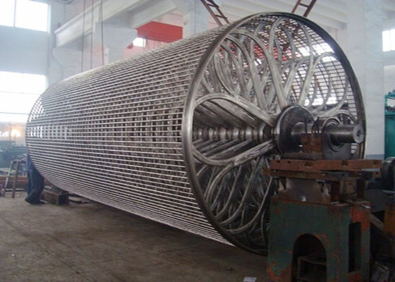 Professional SUS 304 Material Cylindrical Mould For Tissue Making Machine